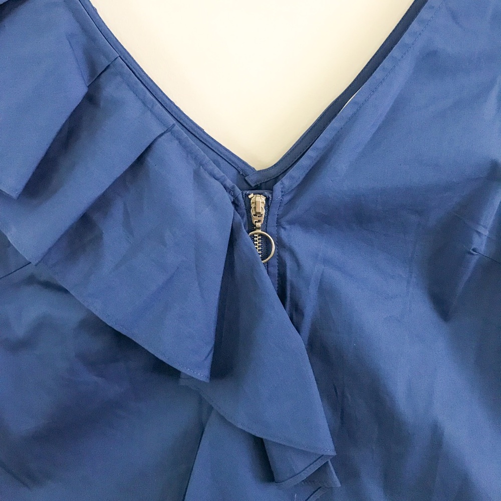 One Shoulder Ruffle Top - Picture 2 of 4